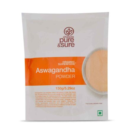 Phalada Pure & Sure Organic Ashwagandha Powder - 150 Gms